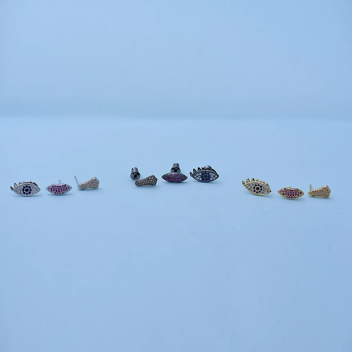 3 шт./компл. 2019 креативный пистолет черный золотой серебряный цвет нос сглаза