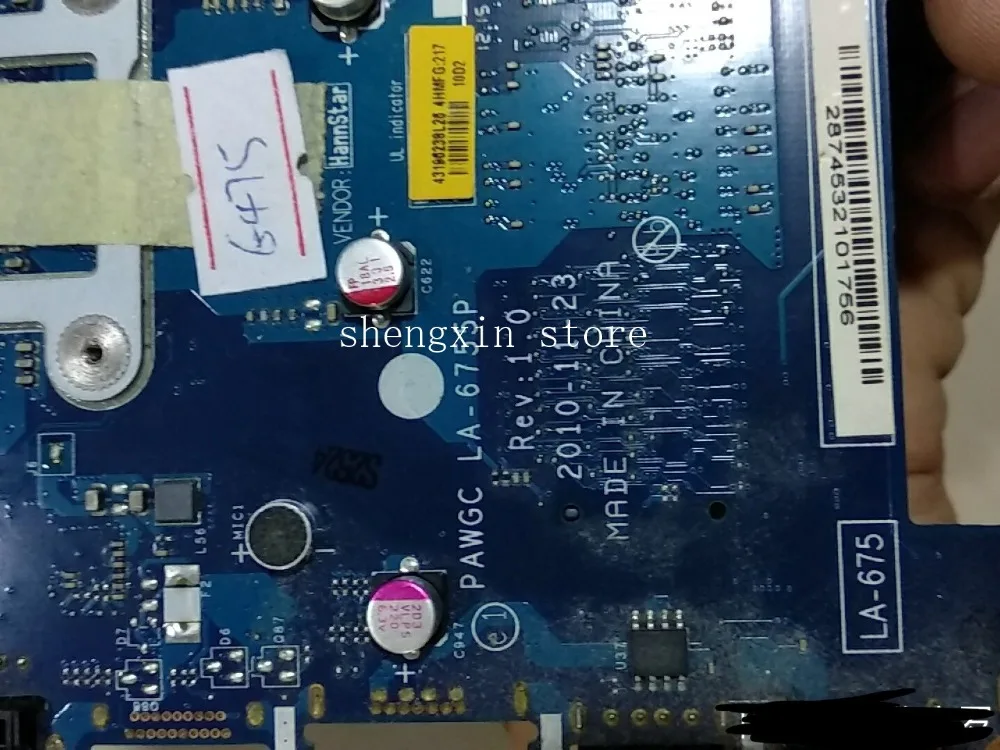 PAWGC LA-6755P для ноутбука LENOVO G475 тестирования материнской платы Lenovo 100% | Компьютеры и