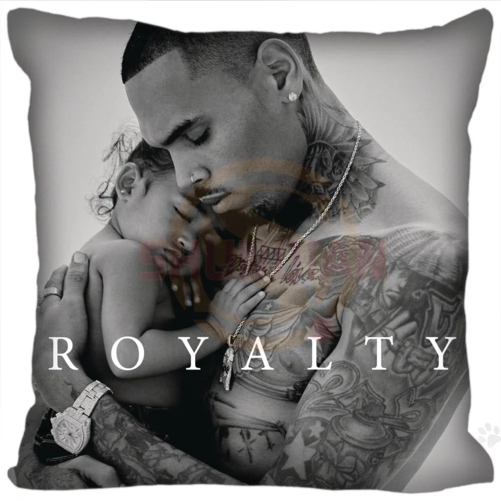 H + P #69 Новинка Лидер продаж Пользовательские наволочки Chris Brown #4 мягкие размером