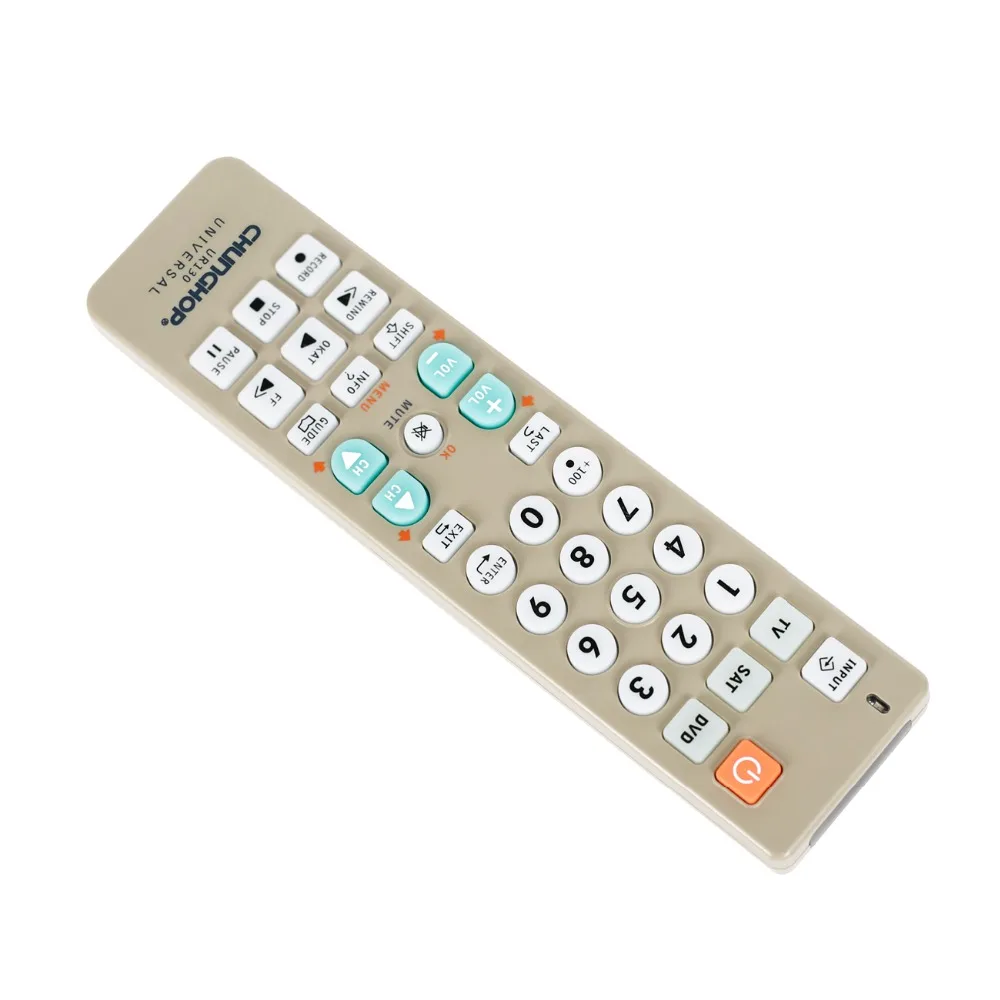 Универсальный пульт дистанционного управления для chunghop UR130 TV DVD SAT operating 3
