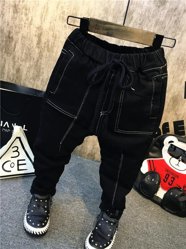 just jeans Новая зимняя одежда для малышей Одежда для детей пальто из овечьей шерсти для маленьких мальчиков модные детские джинсовые куртки верхняя одежда для малышей От 2 до 7 лет - Цвет: just jeans