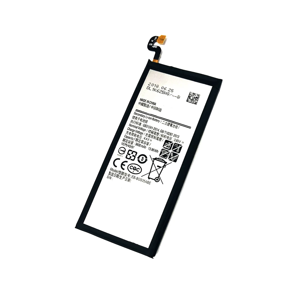 Оригинальные аккумуляторы для samsung запасная батарея телефона EB BG935ABE GALAXY S7 Edge G9350
