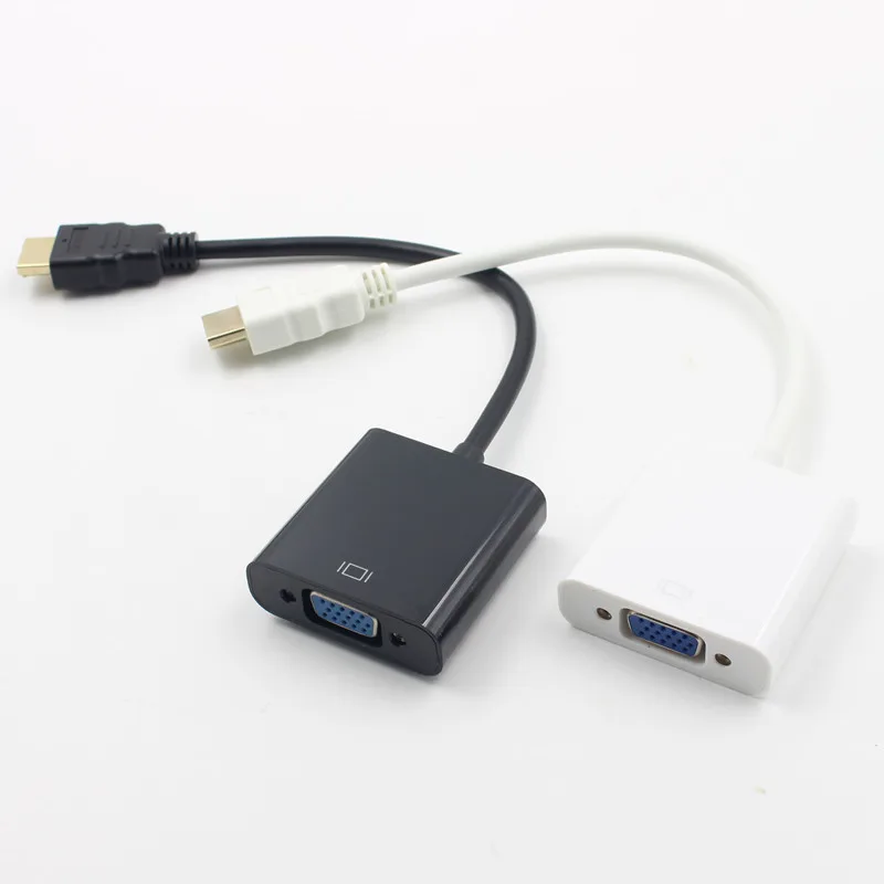 Высокое качество HDMI мужчина к VGA Женский видео конвертер адаптер аналоговый