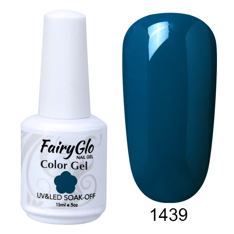 FairyGlo флуоресцентный неоновый УФ-гель для ногтей Дизайн ногтей гель лак замачиваемый Vernis полуперманентный лак для ногтей 15 мл - Цвет: 1439