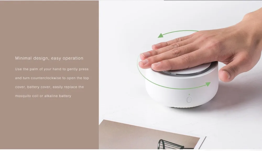 Xiaomi Mijia комаров убийца Смарт Версия Телефона таймер переключатель с светодиодный светильник использовать 90 дней работы в mihome AP