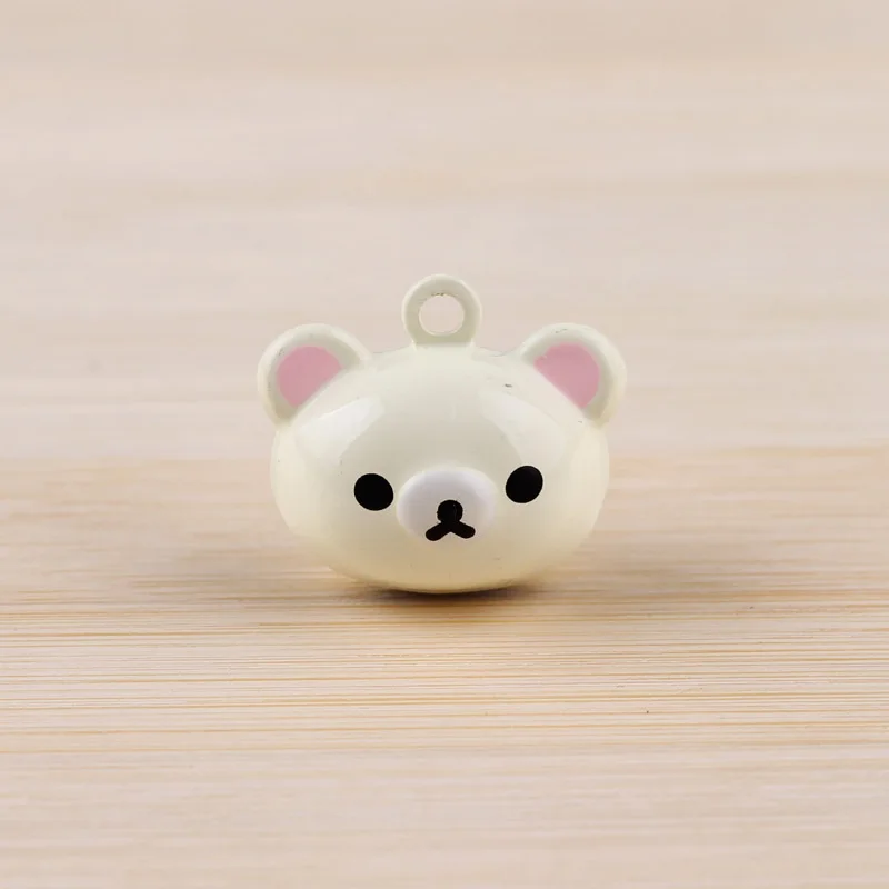 Number 1 Diy ювелирные изделия аксессуары мультфильм животных колокольчики домашних животных голова тигра медведь брелок кулон - Цвет: Number 1