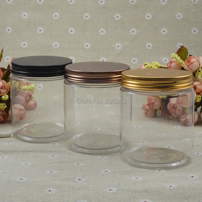 Прозрачная пластиковая бутылка/банка/кастрюля для эссенции/Крема/маски