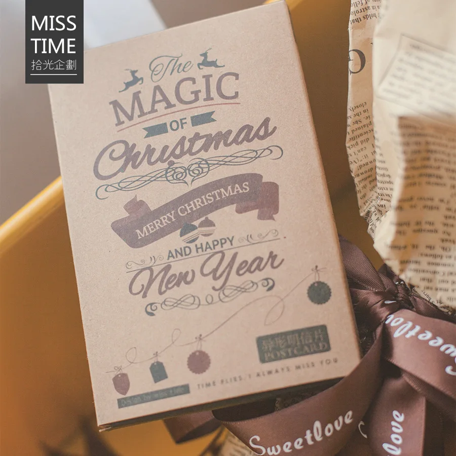

30 Sheets/Set 2021 New Merry Christmas Postcard /Greeting Card/Wish Card