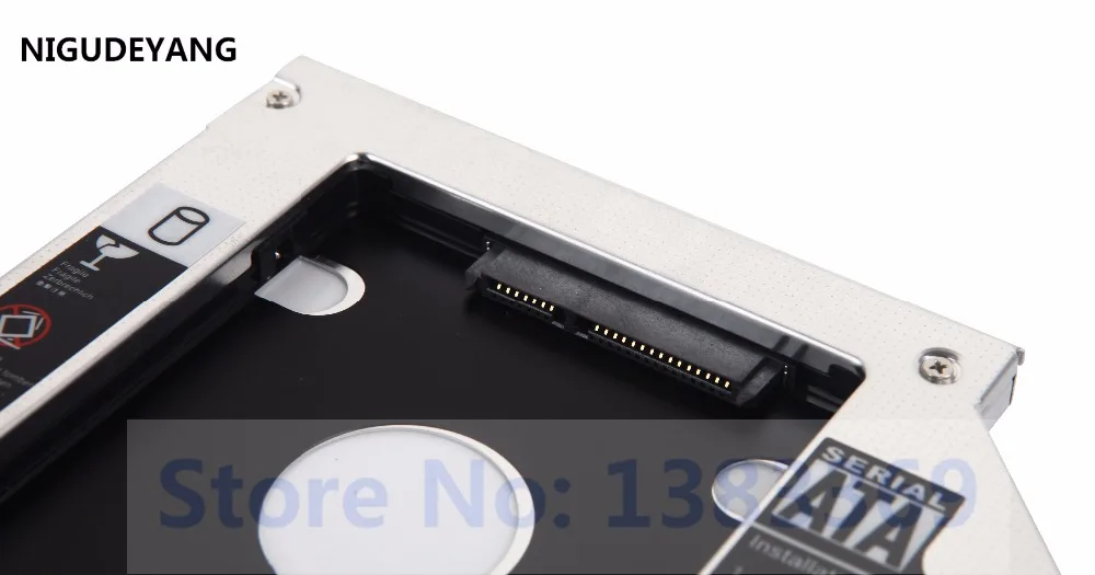 NIGUDEYANG 2nd жесткий диск HDD SSD чехол лоток Caddy адаптер для ASUS ROG G551JW G551JX G751JL серии