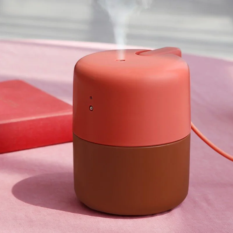 Red Xiaomi VH USB воздушный мини-увлажнитель, 420 мл, 10 часов, тихий, Очищающий воздух, с сенсорным управлением, переносной, для офиса, дома, автомобиля, увлажнитель воздуха, H30 - Цвет: Red