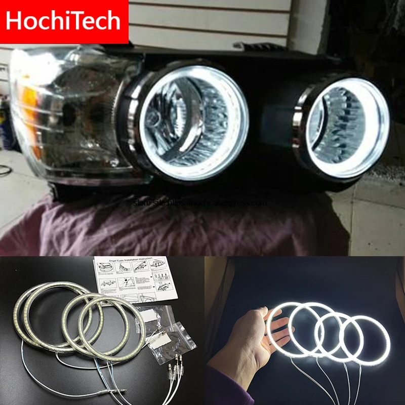 HochiTech для Chevrolet Aveo 2011 2014 ультра яркий SMD белый светодиодный комплект с ангельскими