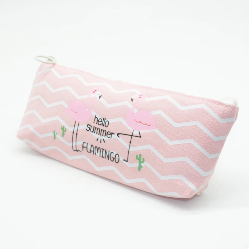 Фламинго пенал Kalem Kutusu школьные принадлежности Estojo Escolar Etui Kalemlik Okul кактус Kawaii Estuches
