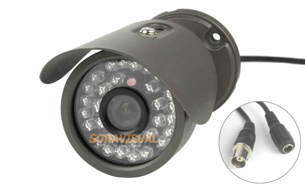 800TVL CCTV Камеры С Бесплатным Кронштейн Поддержка Ночного Видения Цвет Изображения