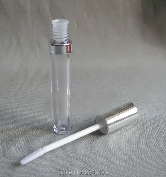 5 мл 50 шт./лот Высококачественная Серебряная тушь для ресниц abottle пустая жидкая
