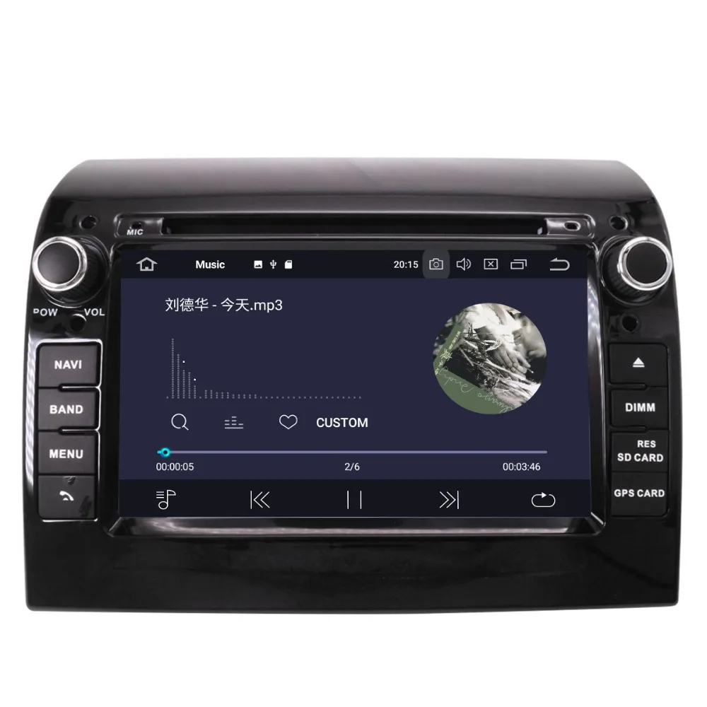 Aotsr Android 9 0 GPS навигация автомобильный dvd плеер для FIAT DUCATO 2011 2015 мультимедиа 2 din