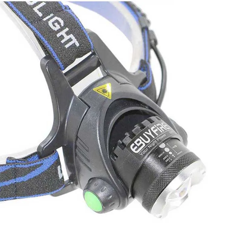 18650 Фара головного света с подсветкой Аккумул яторная лампа Водонепроницаемая