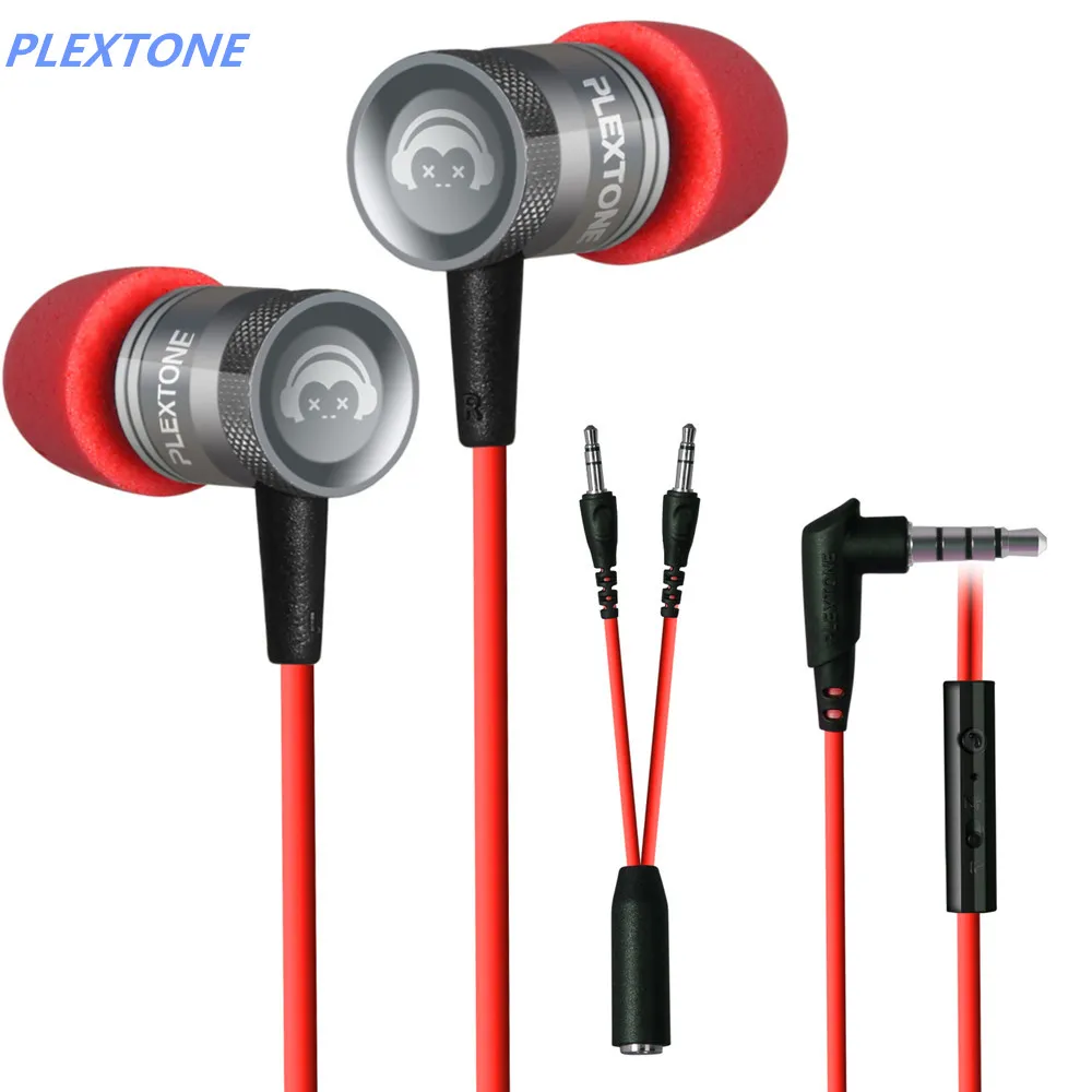 Plextone G10 подавление шума наушники E-спортивные игры спортивные гарнитура 3.5 мм