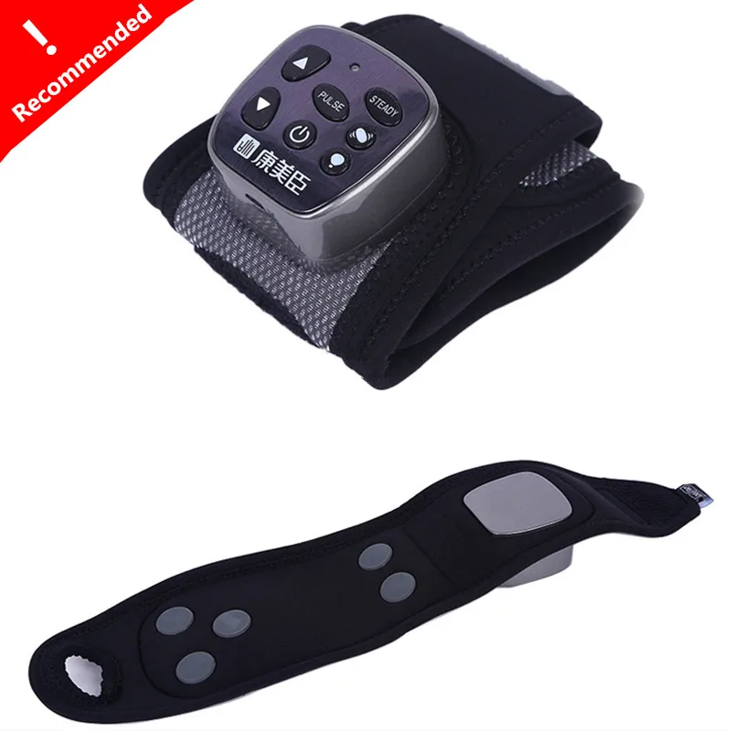 Наручные нажатия массаж Беспроводной массажный прибор для снятия боли наручные