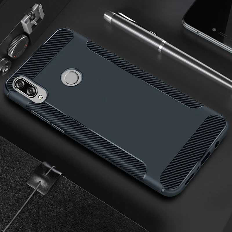 Силиконовый защитный бампер чехол для Huawei P20 lite pro P8 P9 2017 P smart Plus Honor8 9 7C 7A Mate10 20 Y5 Y6 Y9