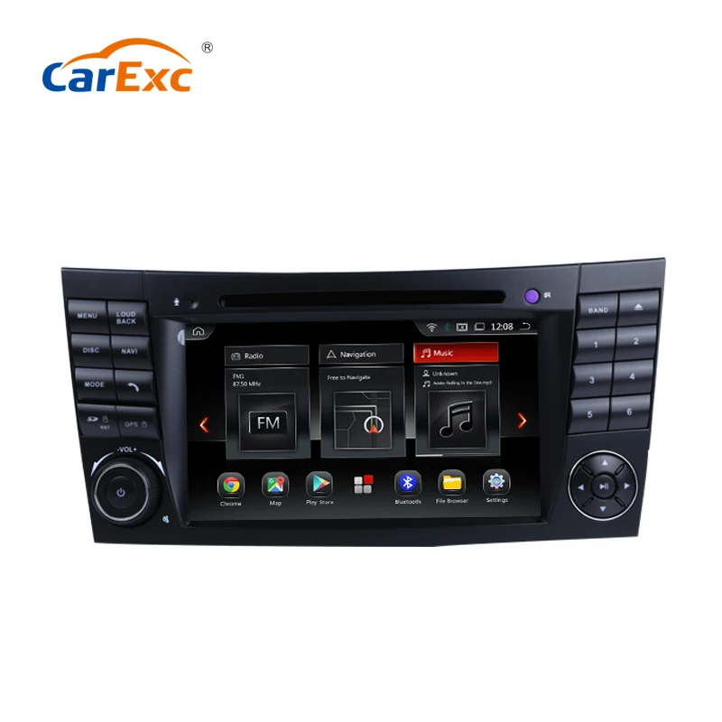 CarExc Android 9 0 OS Octa Core для Benz W211 E класс E240 E260 E280 E300 E320 E350 автомобильный DVD-плеер с GPS