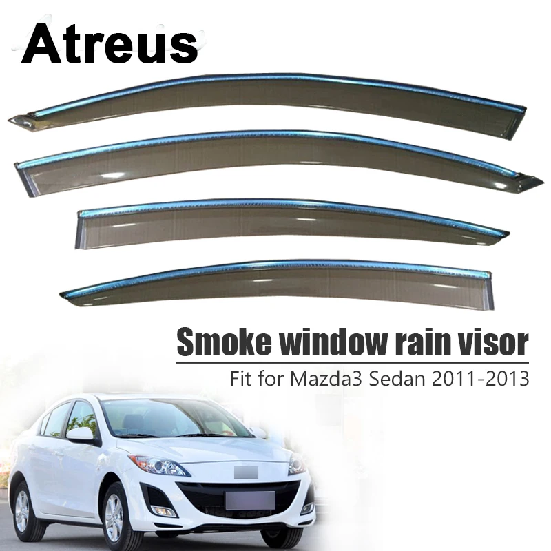 Atreus для Mazda 3 седан 2011 2012 2013 автомобильные аксессуары Дверная дым Окно