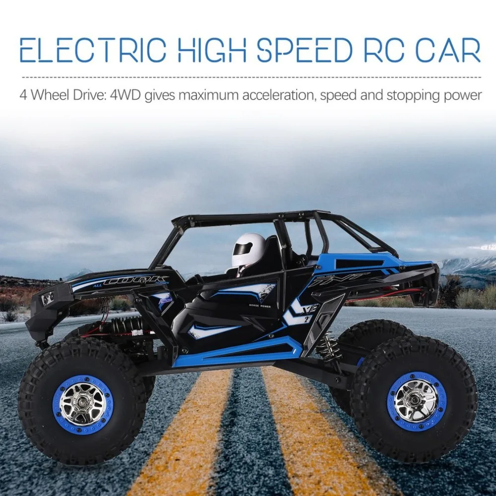 Wltoys 10428-B 1/10 весы 2 4 ГГц 4WD 30 км/ч скалолазание высокая скорость RC Гусеничный