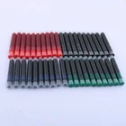 Чернила черные, синие, зеленые, красные, для офиса, 3,4 мм, металлические, Подарочная авторучка, 10 шт.