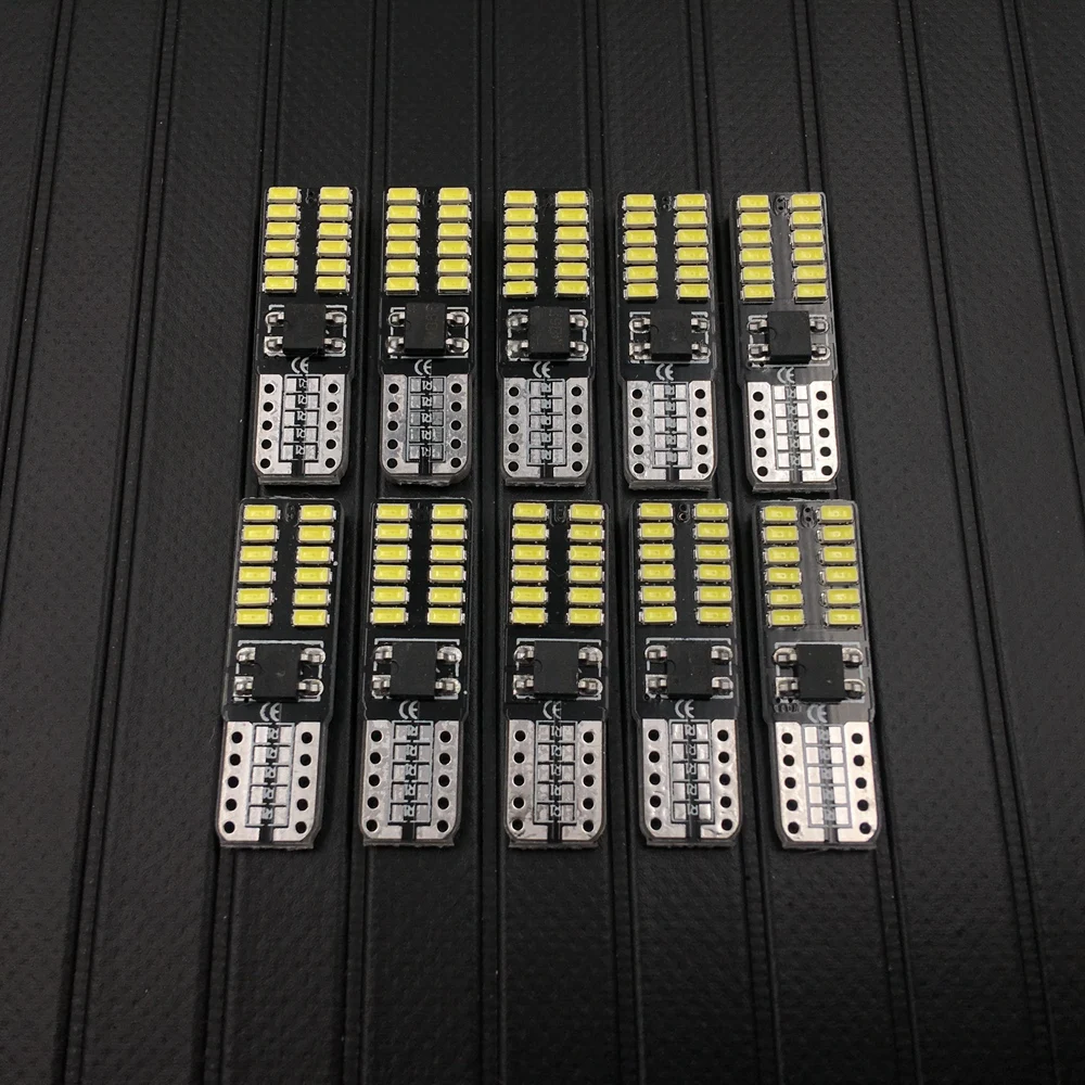 T10 canbus led 24led 3014smd t10 Led Canbus автомобилей светодиодные лампы светильник w5w 194 24smd