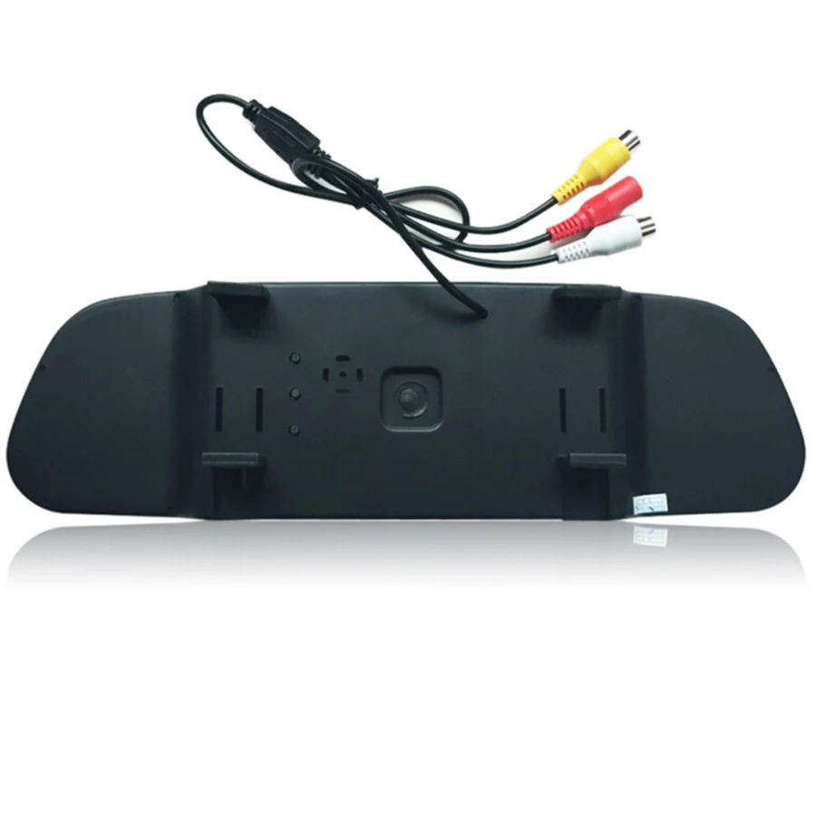 Автомобильная камера заднего вида CMOS с водонепроницаемым объективом и монитором TFT LCD 4,3 дюйма для помощи при парковке и движении задним ходом.