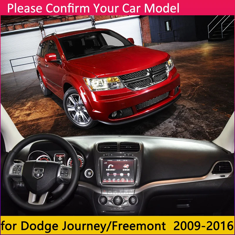 Для Dodge Journey JC Fiat Freemont 2009 ~ 2016 SRT R/T Противоскользящий коврик для приборной панели