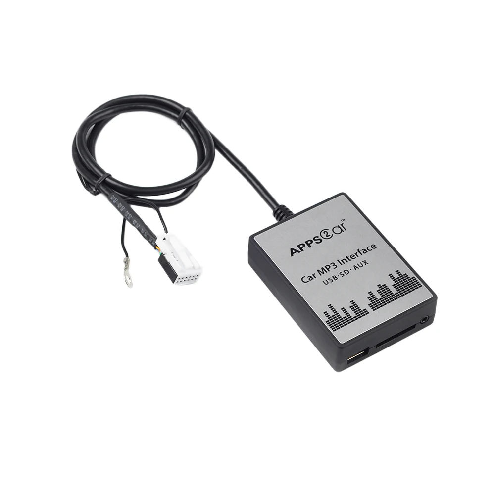 USB SD AUX Автомобильный Mp3 музыкальный адаптер CD Changer Для Audi R8 (не сенсорный экран
