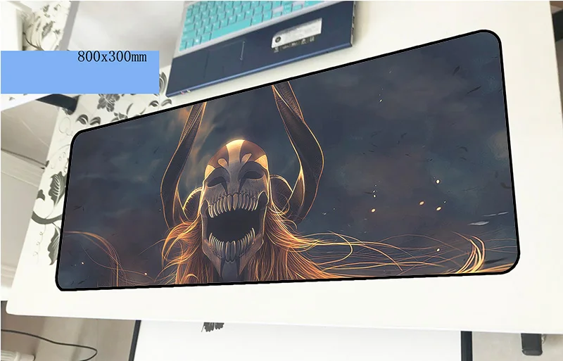 BLEACH Коврик для мыши для геймера, крутой игровой коврик для мыши 800x300x3 мм, большой восхитительный коврик для ноутбука, ПК, аксессуары для ноутбука, эргономичный коврик для мыши