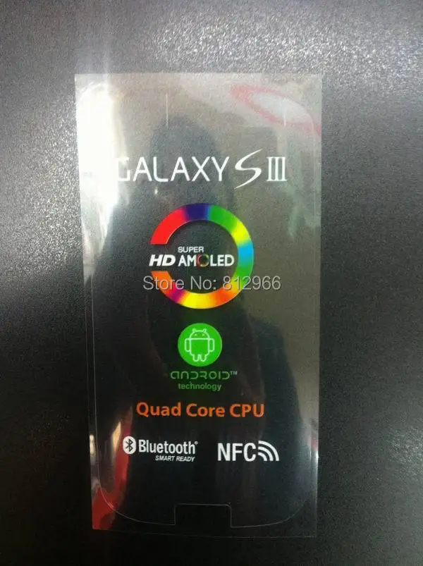 100 шт./лот для Samsung Galaxy S3 I9300 I9305 I9308 новая Заводская пленка телефона ремонт Передняя