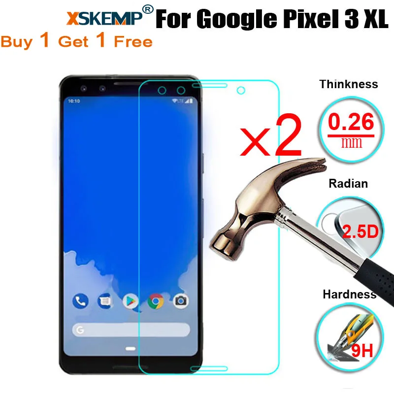 Новое закаленное стекло для защиты экрана от царапин пленка Google Pixel 3 XL и
