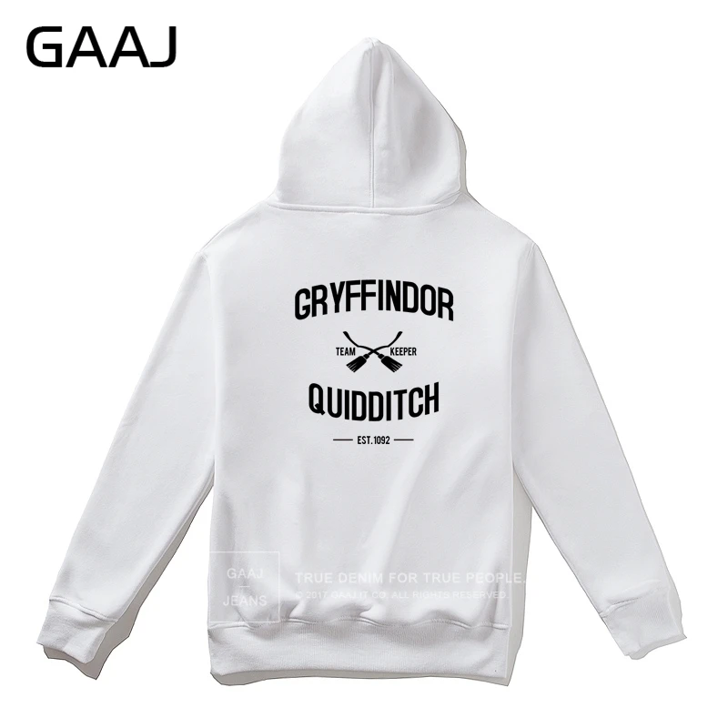 "Gryffindor Quidditch Team" мужская толстовка с капюшоном женская на молнии новая уличная скейтборда высокого качества Мужская брендовая одежда# DW844