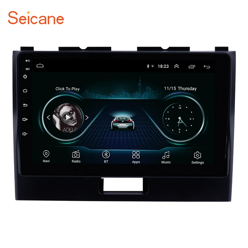 Автомобильный мультимедийный плеер Seicane Android 10 0 2Din радио стерео GPS Navi для SUZUKI WAGON R