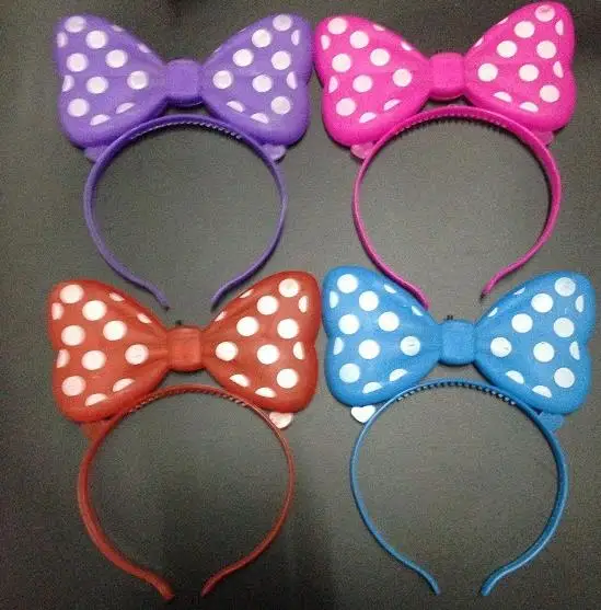 Светящаяся головная повязка с ангелом дьяволом модное платье Вечерние мигающий