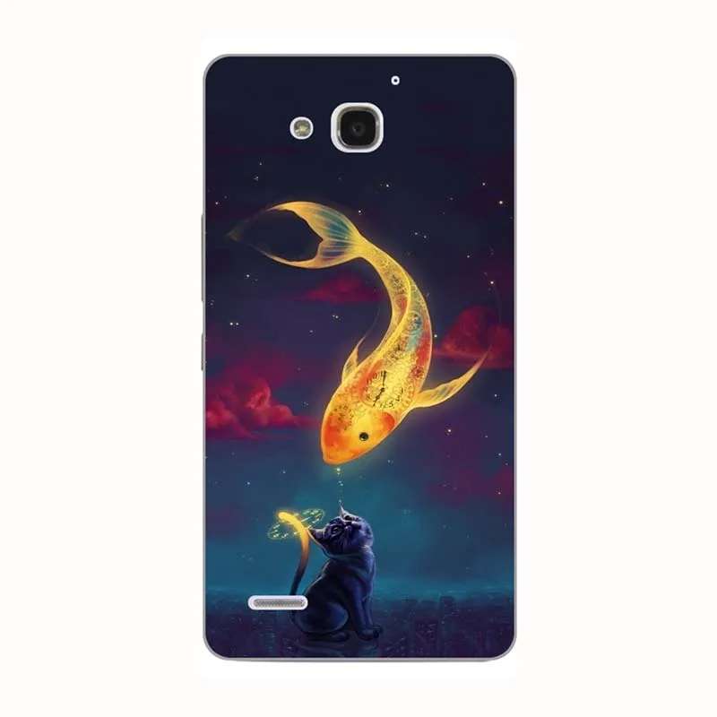 A086 Мягкий силиконовый чехол для телефона s для huawei Honor 3X3 X G750 5,", Чехол с принтом, задняя крышка с изображением розового волка, Fundas Para - Цвет: A086