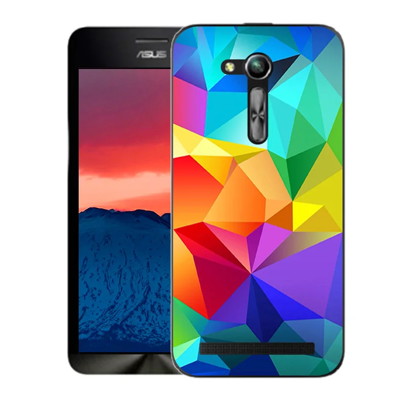 Чехол накладка для Asus Zenfone GO ZB452KG 4 5 дюймов цветные силиконовые чехлы с принтом