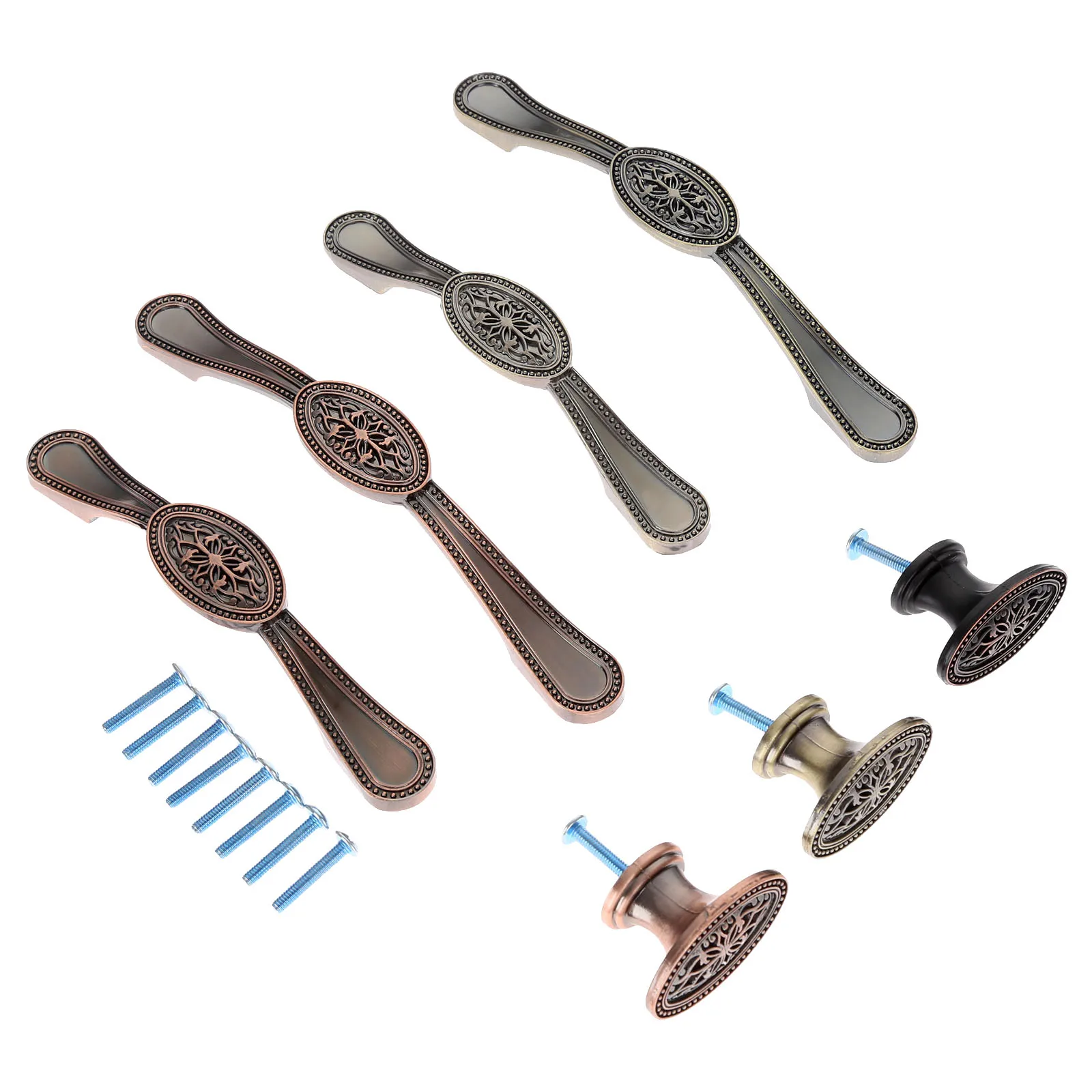 1 шт. винтажные ручки для мебели шкафа и из сплава шкафчик ручка фурнитура