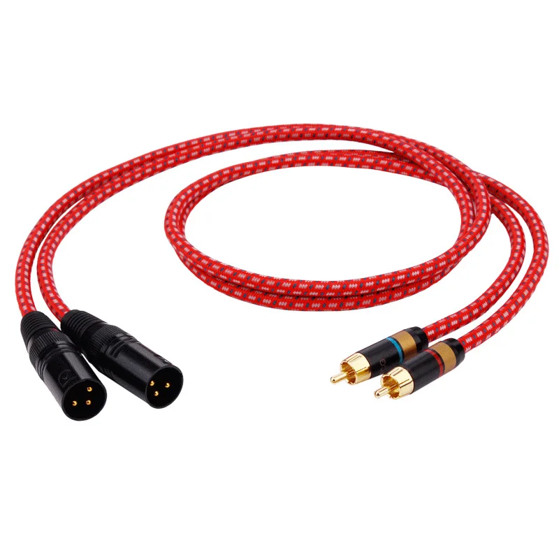 

Аудиокабель для монитора и динамика с разъемом RCA-XLR
