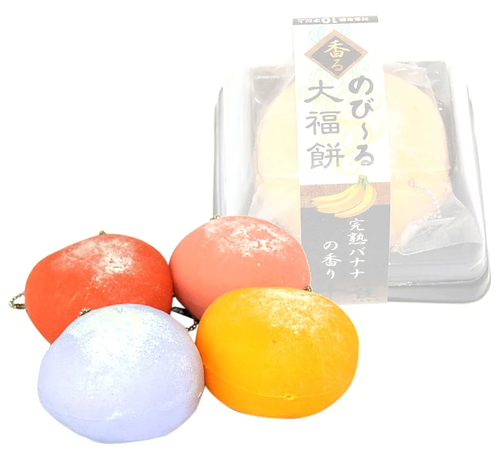 1 шт. новый лицензированный ароматизированный Сжимаемый японский Wagashi Daifuku Mochi