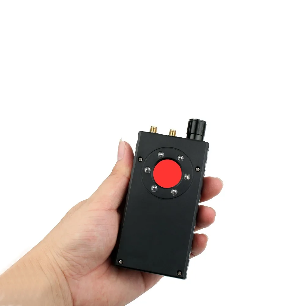 RF детектор ошибок беспроводной, G528 Улучшенная двойная антенна детектор ошибок сигнал для GSM Finder радар радио сканер, черный