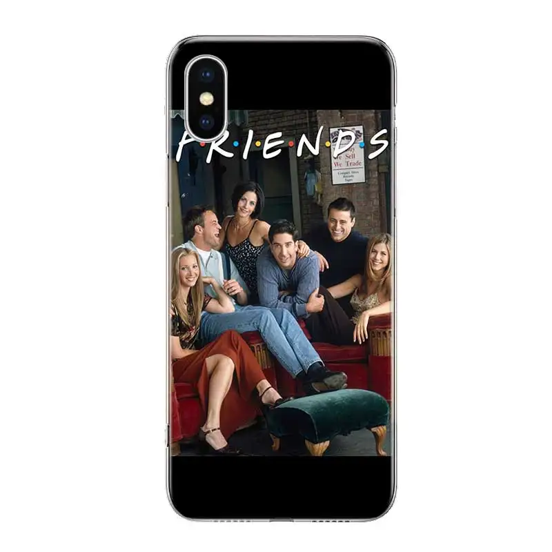 Friends Season TV Fundas Silicone Phone Back Case For Apple iPhone 6 6S 7 8 Plus + X 10 Ten XS MAX XR 5 5S SE Heart Cover |