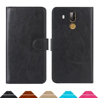 luxury wallet case for oukitel k10 pu leather retro flip cover magnetic fashion cases strap