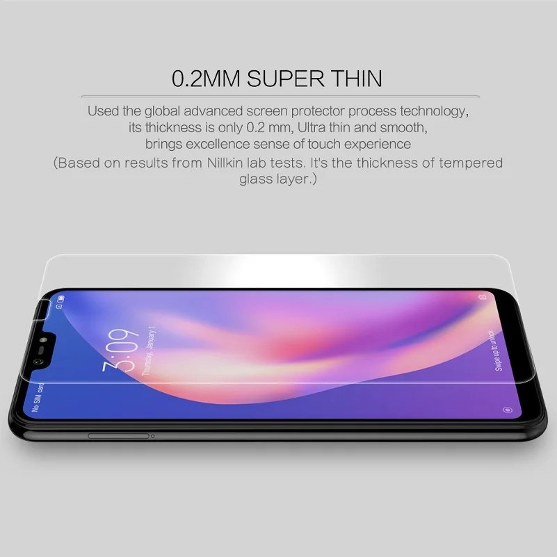 Для xiaomi mi 8 lite защита экрана 6 26 дюймов NILLKIN Amazing H + PRO 9H из закаленного стекла для |