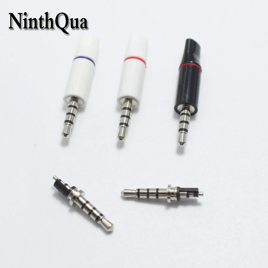 

1PCS 2.5 mm Plug Audio Jack 4 Pole Gold Plated Earphone Adapter for DIY Stereo Headset Earphone or Used for Repair Earphone