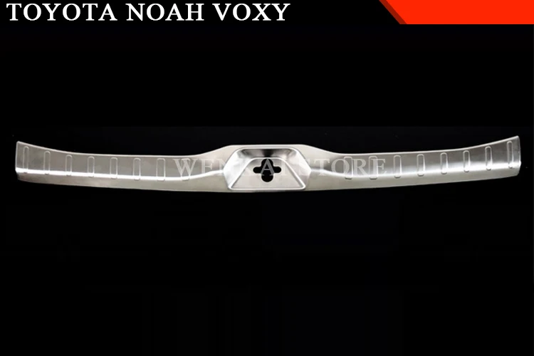 WENKAI для Toyota Noah Voxy- нержавеющая сталь Задний внутренний Бампер протектор Защита порога Накладка 1 шт. автомобильный Стайлинг
