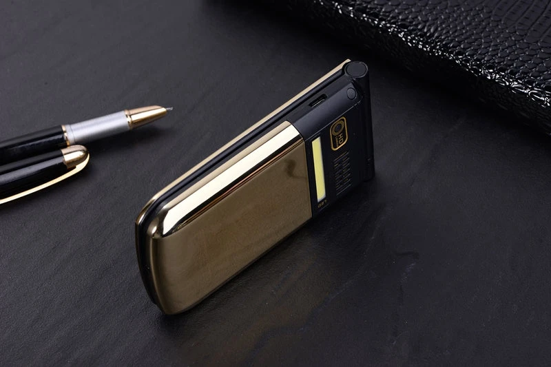 TKEXUN G3 G9000 женский флип-телефон с камерой Две sim-карты 2,4 дюймов сенсорный экран Роскошный сотовый телефон