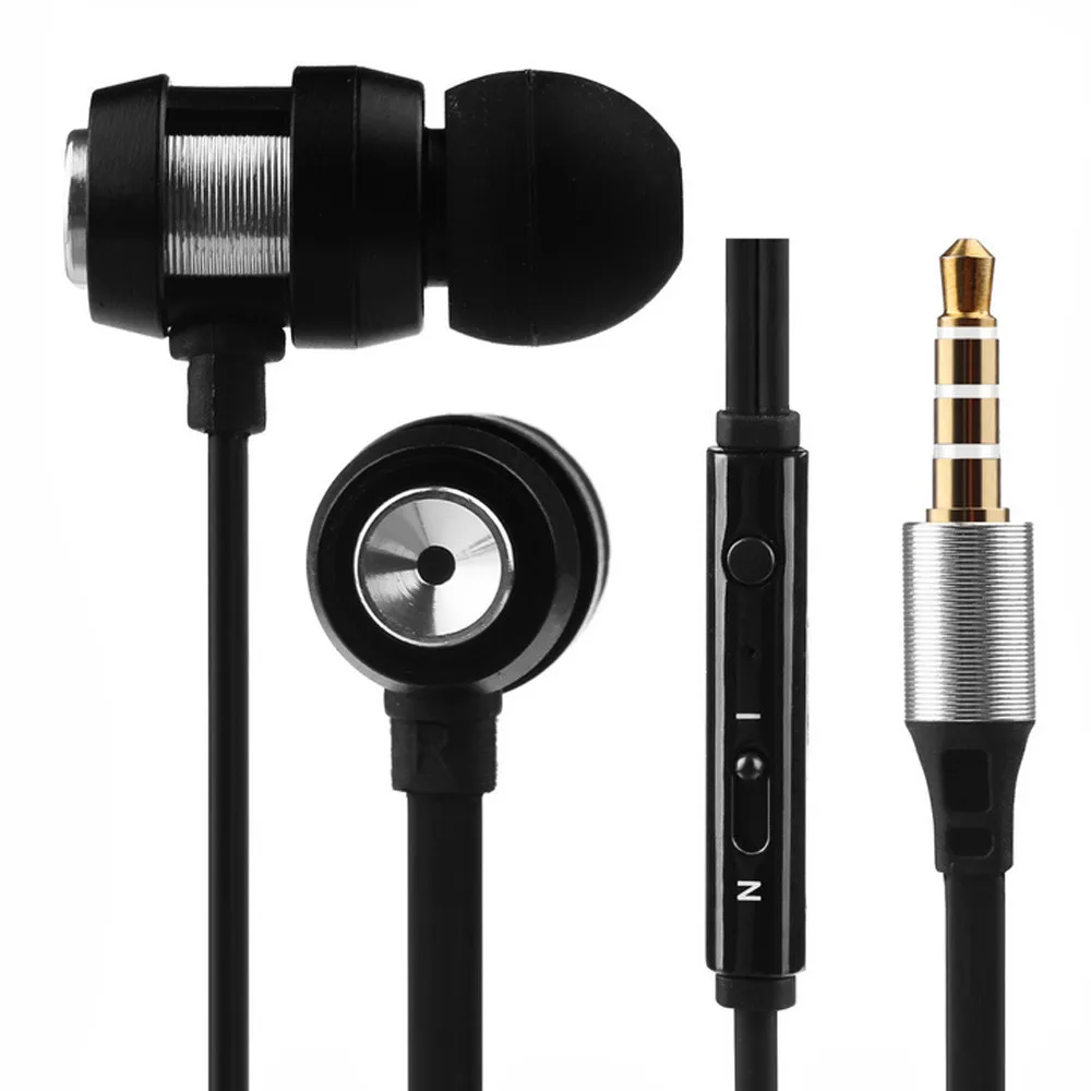 VOBERRY Super Bass Earphone Sports Headphones Stereo Magnetic Wired Headset for iPhone Xiaomi Android IOS | Электроника